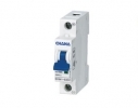 Jistič 1 pólový, pro jištění DC obvodů, 5A, typ 250V, charakteristika C, 10kA, EKM1-63DCH-1P-05A/C, CHANGAN